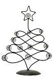 Wrought Iron Christmas Tree w/ Star Topper