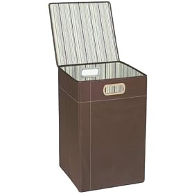 JJ Cole Hamper, Cocoa StripeJJ Cole Hamper