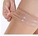 BriteLeafs Opaque Thigh High Compression Stockings Firm Support 20-30 mmHg, Open Toe, Lace Top, Silicone Band - Gradient Compression (Small, Black)