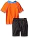 Candlesticks Boys' Toddler Tiger Rash Guard Set