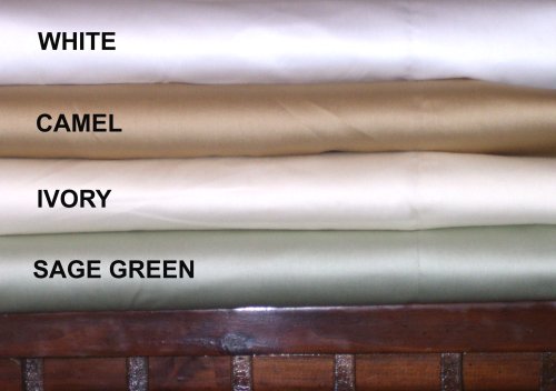 34x75 Camper RV Sheet Set BUNK size 100% cotton Color: Sage Green On Sale