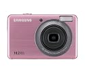 Samsung PL50 Digitalkamera (10 Megapixel, 3-fach opt. Zoom, 6,9 cm (2,7 Zoll) Display, Bildstabilisator) pink