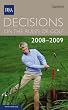 Decisions on the Rules of Golf 2008 2008