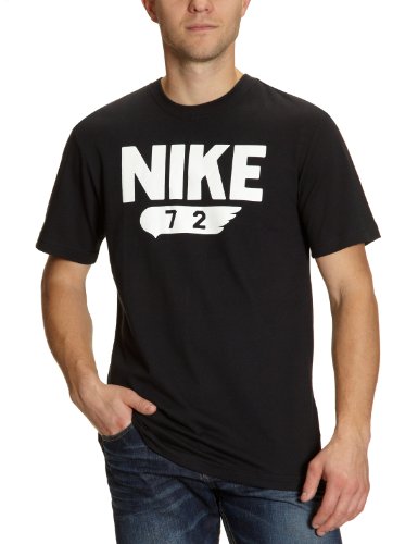 NIKE Herren T-Shirt PILL, black/dk grey heather, S, 434739-010 Preisvergleich