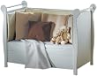 Schardt 03 480 52 02 - Kinderbett Felice 60 x 120 cm, Umbaubar zum Sofa, wei�
