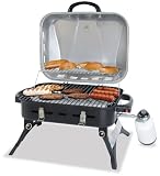 Small, Compact and Portable Outdoor LP Gas Barbeque Grill