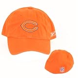Chicago Bears Orange Fitted / Slouch Baseball Hat - MEDIUM