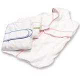 Trend Lab White Terry Kimono Bath Bag With Sage... by Trend Lab