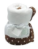Scene Weavers Pickles Gum Drop Baby Blanket - Toffee Border, 30 x 40