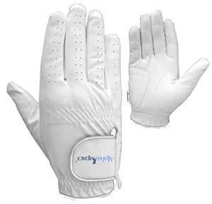 Golf Glove Premium Cabretta Leather, Men's left hand, regular fit (Large, Left)