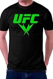 UFC Men's Superhero Black Short Sleeve T-Shirt
