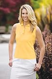Port Authority Ladies Silk Touch Sleeveless Sport Shirt