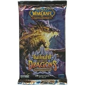 WORLD OF WARCRAFT TRADING CARD GAME TWILIGHT OF THE DRAGONS BOOSTER PACK