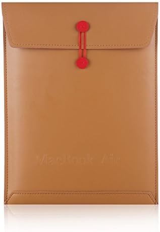 PhoneProof Laptop Bag Notebook Computer Pouch Macbook Air Case Protective Cover Macbook Pro Briefcase Nylon/Denim/PU Leather Sleeve (PU Leather)