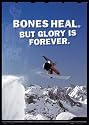 GN0140 Bones Heal, Snowboarding, 61cm x 91.5cm maxi poster