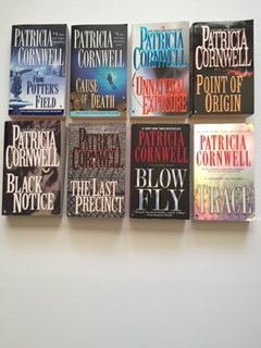 Patricia Cornwell (Scarpetta Set of 8) From Potter's Field; Cause of Death; ... Blow Fly; Trace