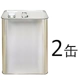ガレージ・ゼロ 無地缶 4L×2缶 ネジ口/空缶/ブリキ缶/GZKN04 GSE377