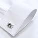 QB French Cuff Shirt For Men Slim Fit Long Sleeve Dress Shirts with Cufflinks