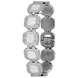 Search : Invicta Men's Elements Collection Brushed Stainless Steel Link with Polished Center Bracelet #5959