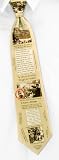 Martin Luther King by Museum Artifacts cream silk ties