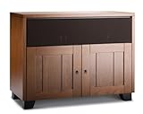 Salamander Chameleon Geneva 329 Twin-Width A/V Cabinet (Medium Walnut)