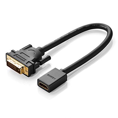Dvi to hdmi adapter cable, ugreen hdmi to dvi 24+1 dvi-…