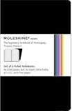 Moleskine Volant Notebook Ruled, Black Pocket: Set of 2