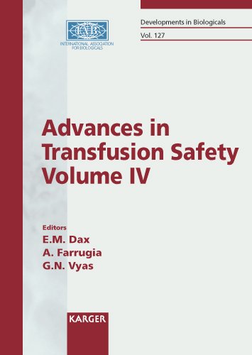 Advances in Transfusion Safety: Sydney, Australia 11 - 13th October 2005 (Developments in Biologicals)