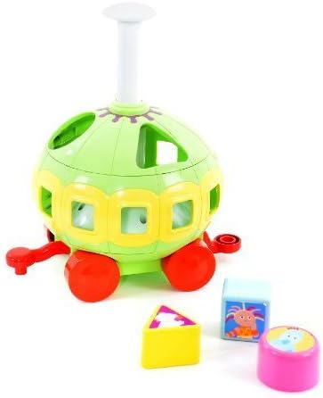 In the Night Garden Ninky Nonk Shape Sorter Carriage by Golden Bear Toys