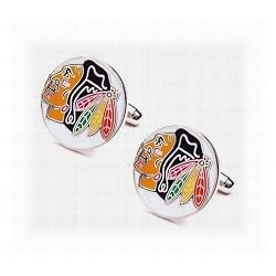 Chicago Blackhawk Cufflinks