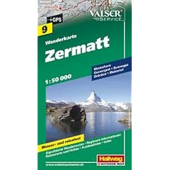 Zermatt 1 : 50 000: Wanderkarte