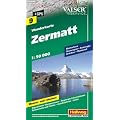 Zermatt 1 : 50 000: Wanderkarte