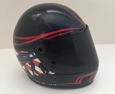 Dale Earnhardt Jr Signed Limited Edition National Guard 1/4 Scale Mini Helmet #2 - Autographed NASCAR Helmets