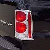 Cadillac 02-06 Escalade Chrome Trim Tail Light Covers