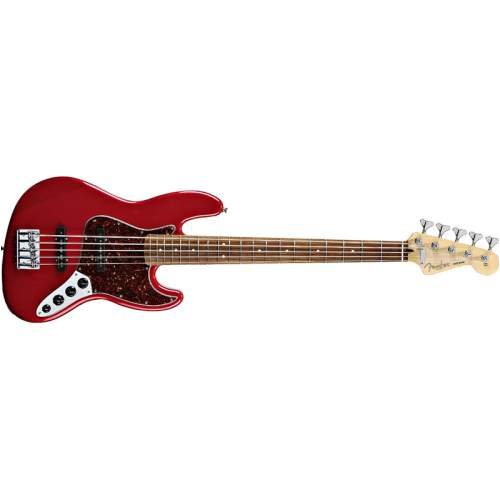 Fender Deluxe Active Jazz Bass V Candy Apple Red Pao Ferro