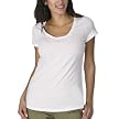 Mossimo&reg; Black Petites: Short Sleeved Shirred Scoop With Cuff - Fresh White