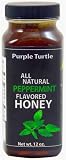 All Natural Peppermint Flavored Honey, Made with Wildflower Honey