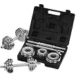 SunFitness 40lb Deluxe Dumbbell Set
