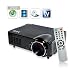 Brand New Fashion LED Multimedia Projector with S-Video HDMI VGA AV SCART Analog TV Antenna Input