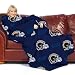 ST. LOUIS RAMS NFL Adult Comfy Throw Blanket with Sleeves