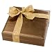 Soft Brown Leather Gift Box of Chocolate - Patchi