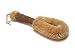 Merben International Hard Texture Coconut Body Brush with Brown Cord Handle For Wet or Dry Use, 13" Length