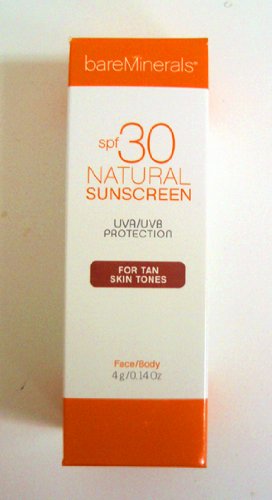 bareMinerals SPF 30 Natural Sunscreen – Tan 0.14 oz