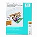  : HEWLETT PACKARD COMPANY / HEWC6049A / Iron-On Transfers For White And Light Color Fabrics, 8-1/2 X 11, 12 Sheets/Pack / Sold as 1 PK