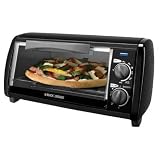 Black & Decker TO1420B 4-Slice Toaster Oven, Black