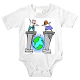 Onesie with couple, globe, dance
