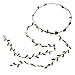 KINGSO Rose Flowers Branch Festival Wedding Garland Head Wreath Crown Floral Tool Adult Size