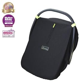 SnoozeShade for Infant Car Seats and Infant Carriers (Group 0 and 0+) - blackout blind with UPF50+
