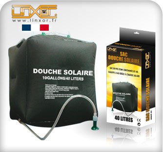 Linxor - Sac de Douche Solaire 40L Pour Camping ou Autre...