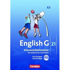English G 21 - Ausgabe A: Band 3: 7. Schuljahr - Klassenarbeitstrainer mit L�sungen und CD